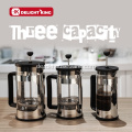 Glas Espressomaschine Kaffeemaschine French Press